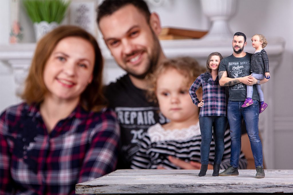 3d figuren familie 1