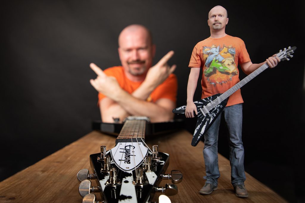 3d figuren Gitarrenspieler 2