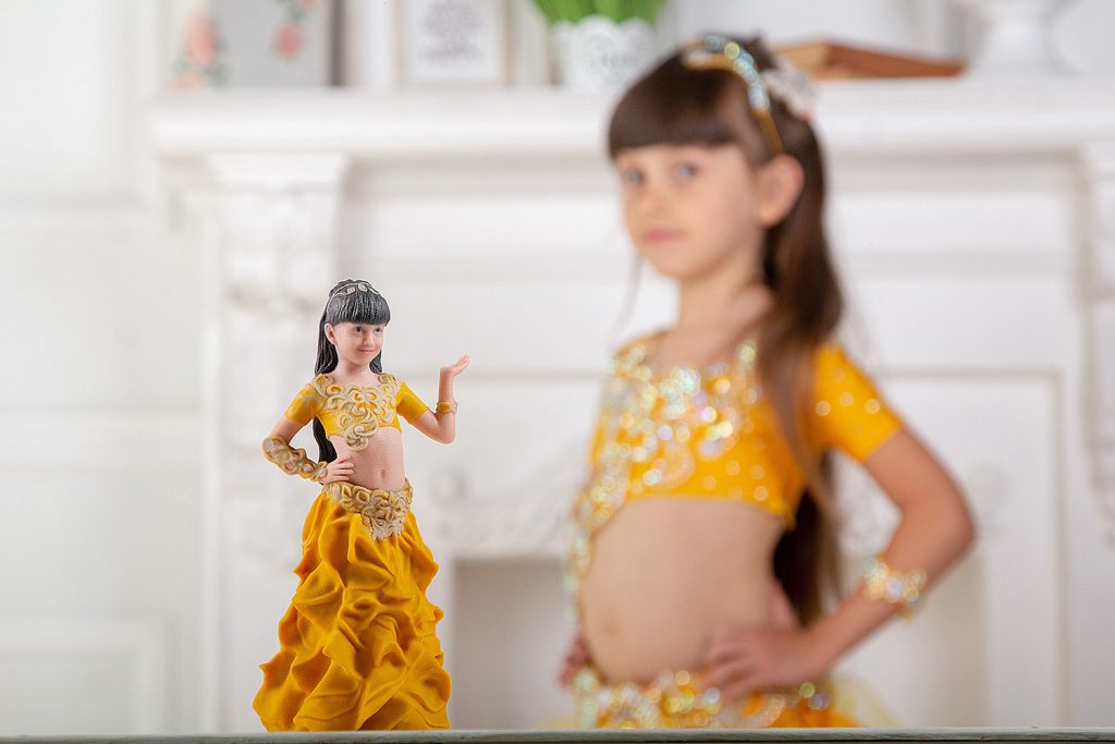 3d figuren kinder mädchen 2
