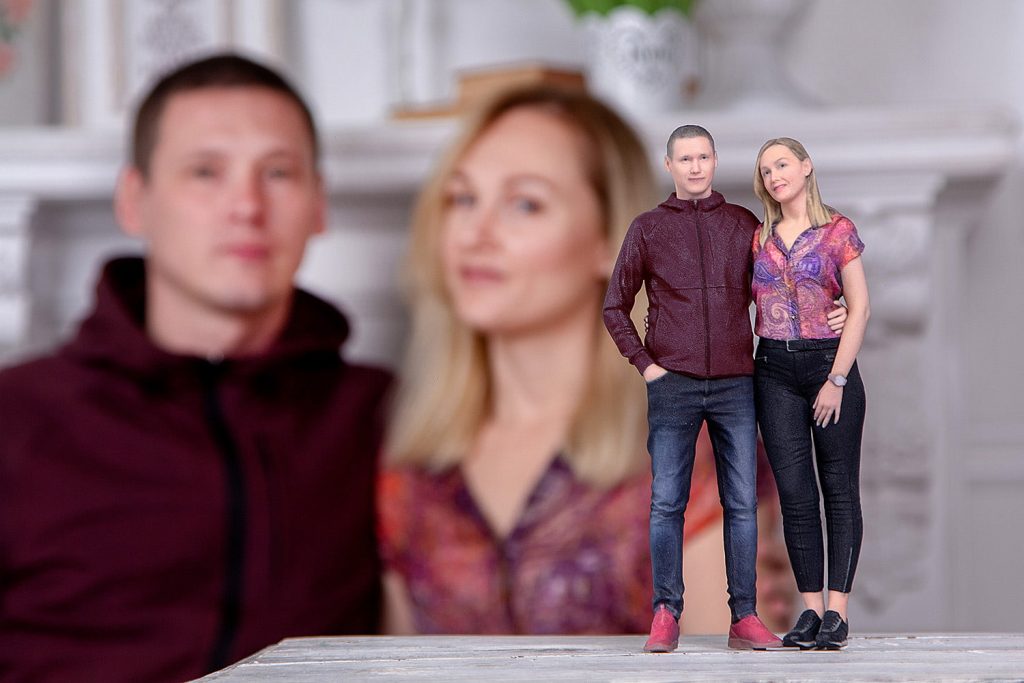 3d figuren familie 3