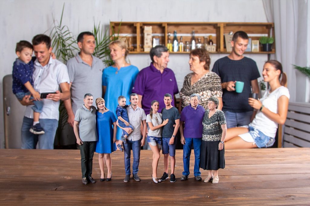 3d figuren familie 6