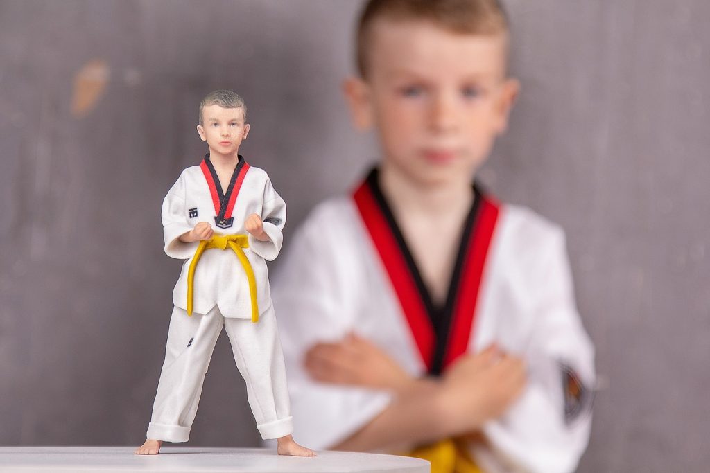 3D-Figur Sportjunge