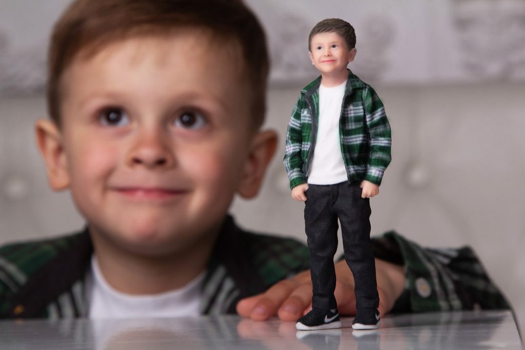 3d figuren kinder boy 4
