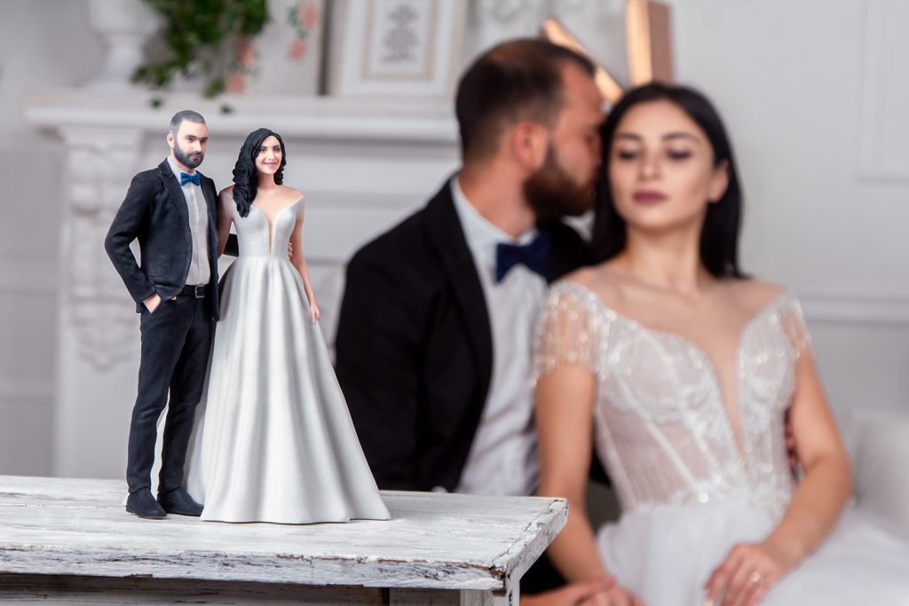 3d figuren hochzeit 2
