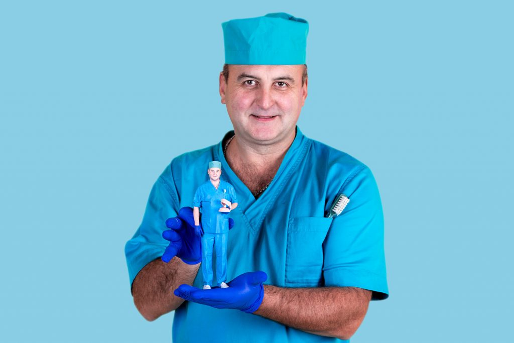 3d figuren doktor 2