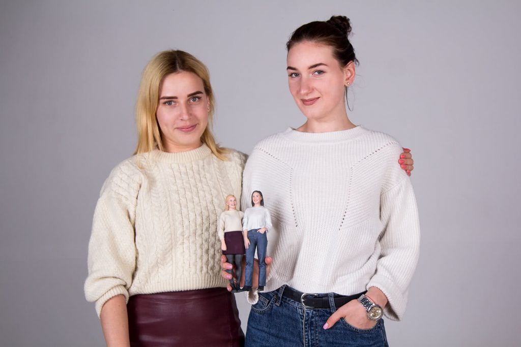 3d figuren freunde 9
