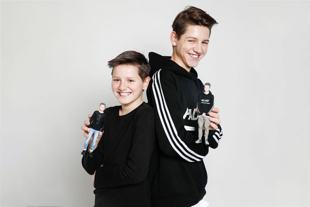 3d figuren freunde 2