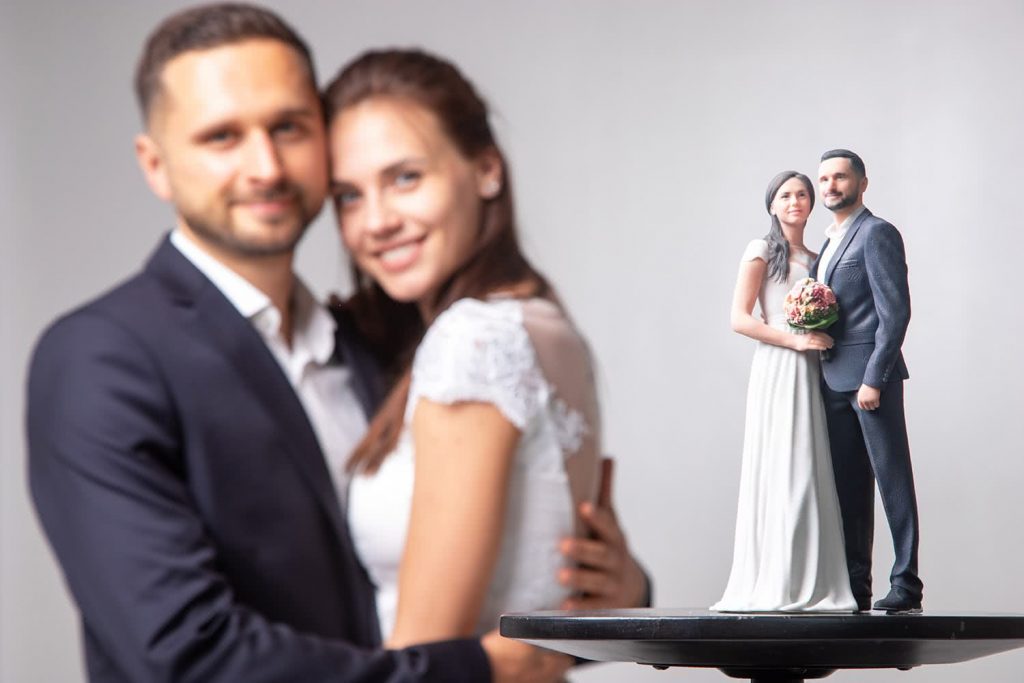 3d figuren hochzeit 1
