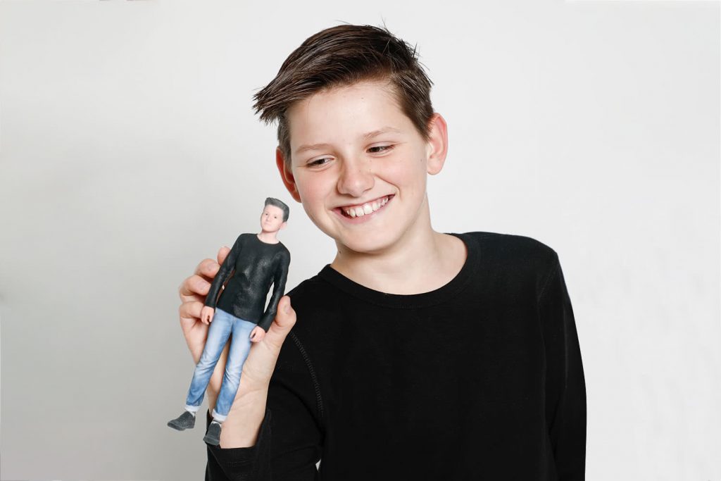 3d figuren kinder boy 1