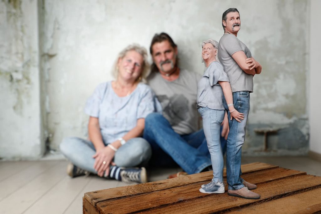 3d figuren freunde 4