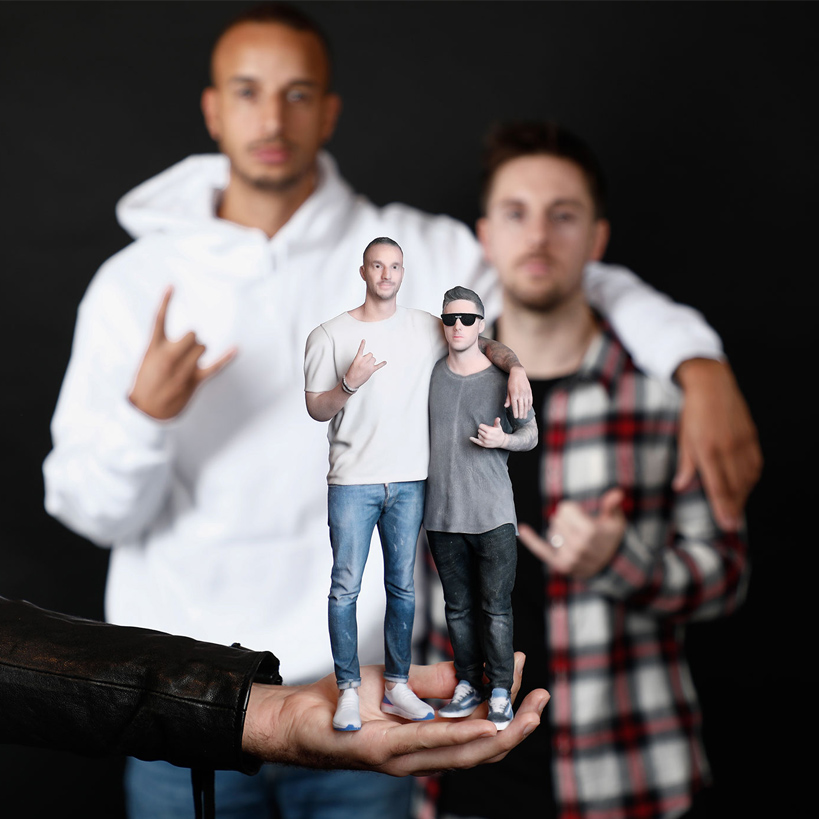 3d figuren freunde 11