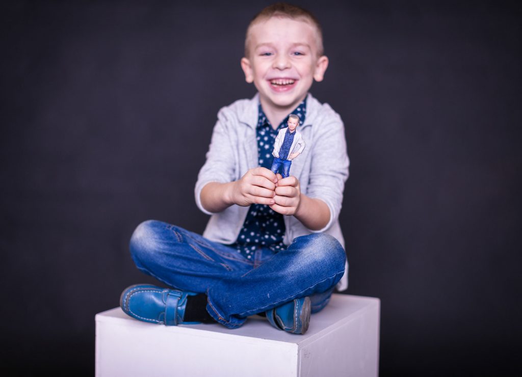 3d figuren kinder boy 3